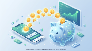 A comparison of high-yield savings accounts vs traditional savings accounts showing interest growth.