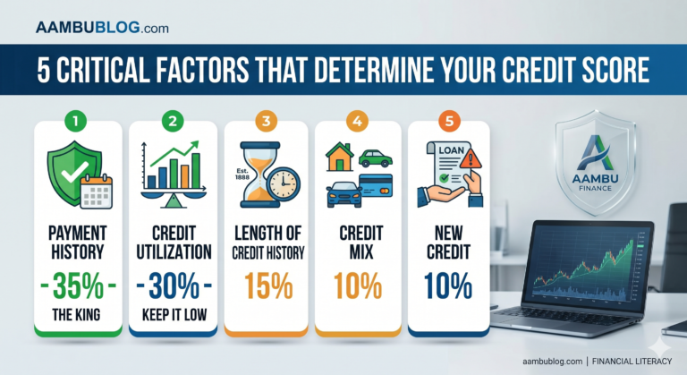 5 Critical Factors That Determine Your FICO Credit Score