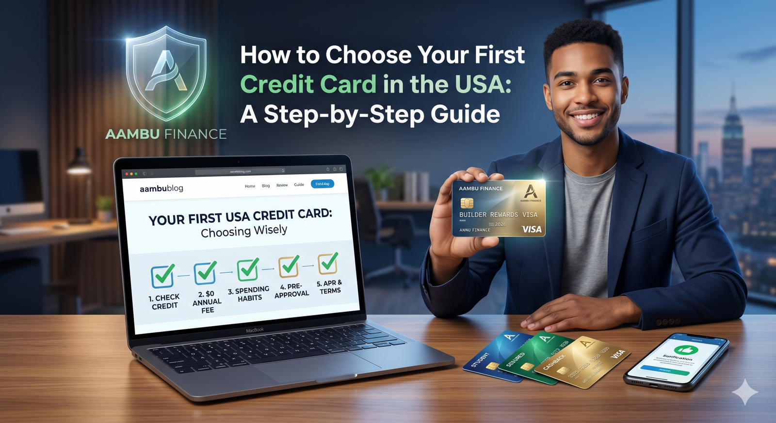 A complete roadmap for beginners to pick their first credit card in the United States.
